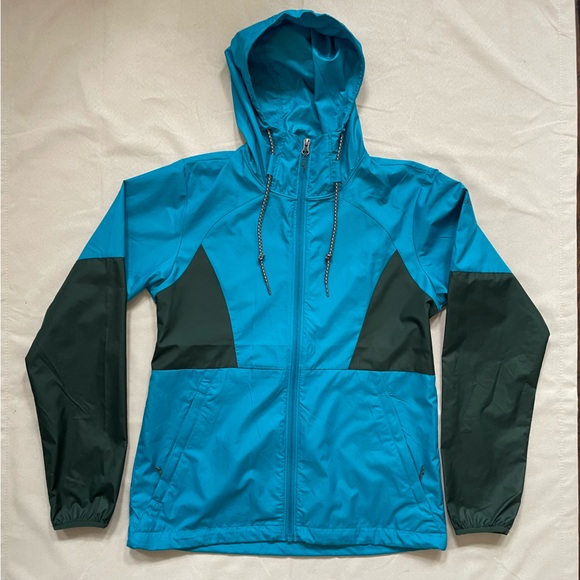 Columbia Jackets & Blazers - Women's Columbia Side Hill Windbreaker Jacket, Teal size Small